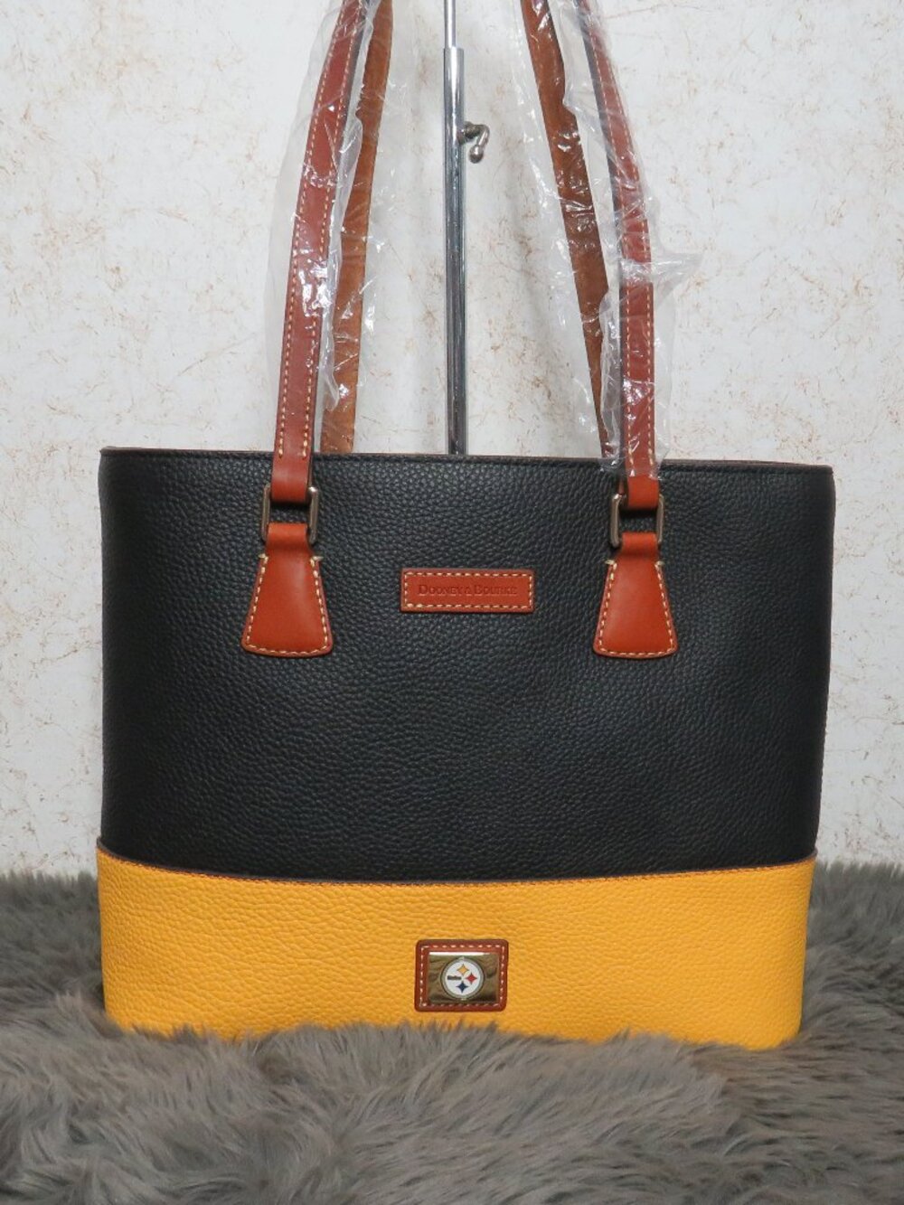 Dooney & Bourke NFL Pittsburgh Steelers Shopper (Dandelion)